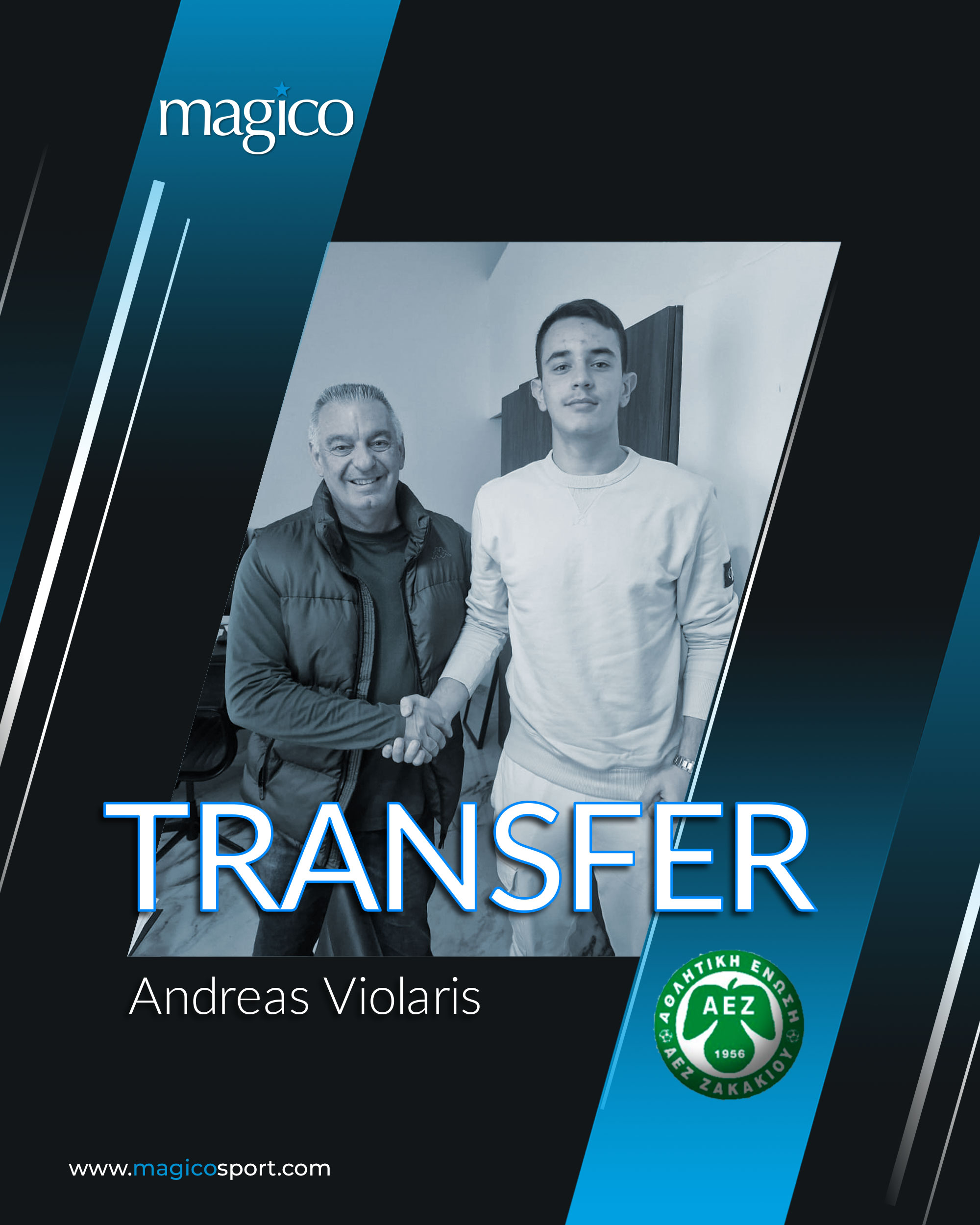 Andreas Violaris moves to A.E.Z. on a free transfer!