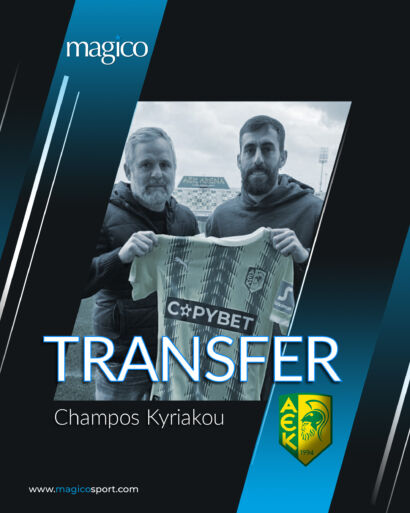 Charalampos Kyriakou signs for AEK Larnaca FC!